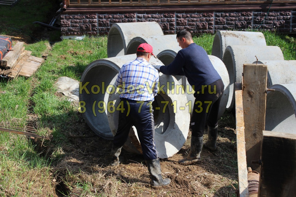 Септики на дачном участке из колец жби