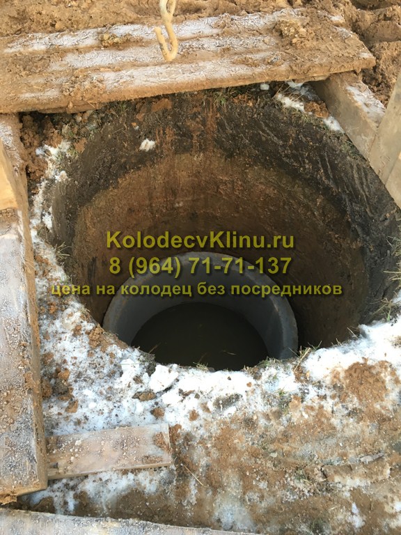 Углубления колодцев