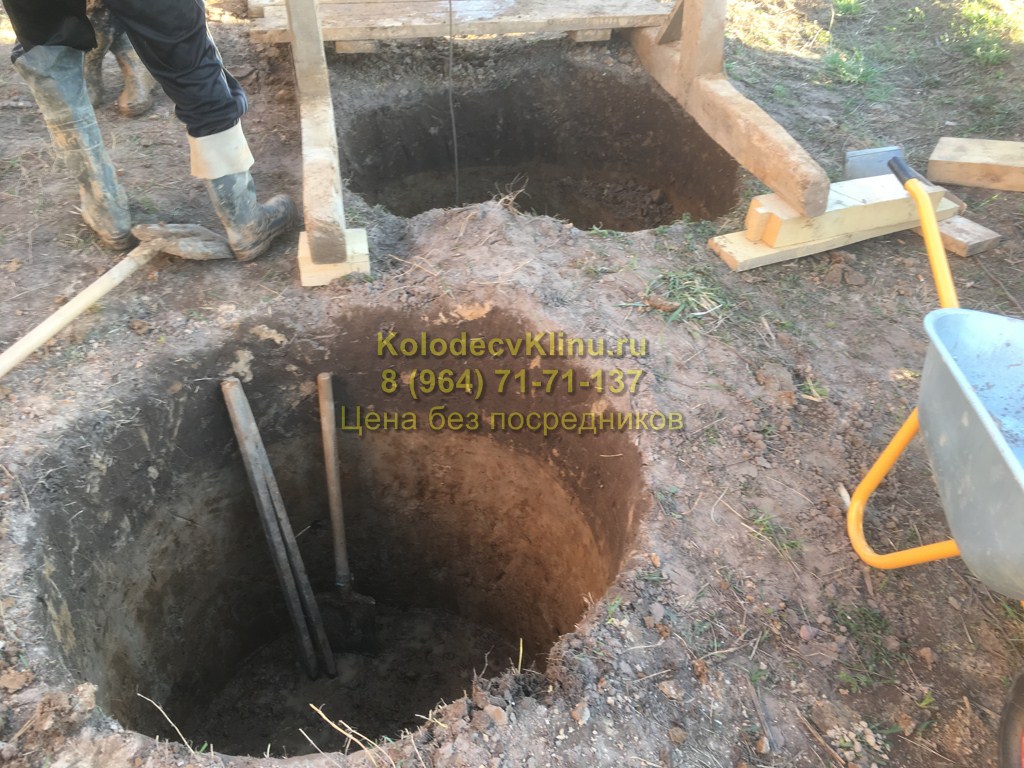 Строительство септика в клинском районе
